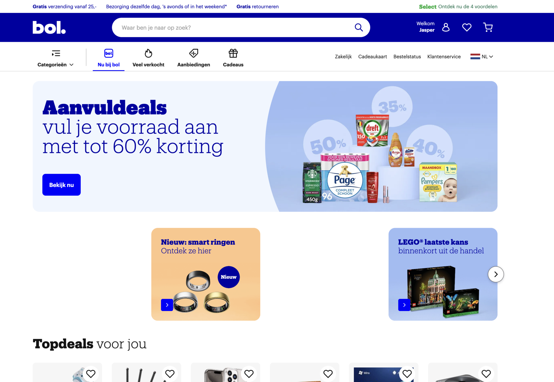 bol website